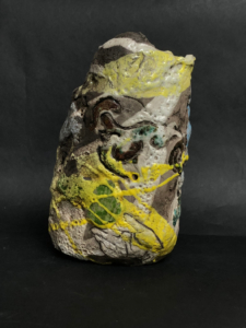 TACITA - Raku - Hauteur 36 cm