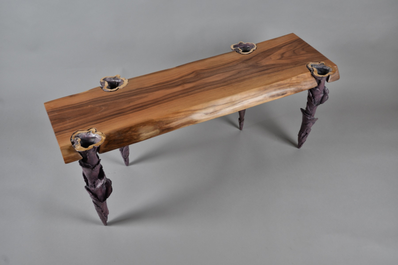 Banc ARUM - dessus  - L : 100 CM - H : 40 CM - Largeur : 35 cm