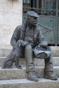 Sculpture E. Cibot "Lo Truffaire"