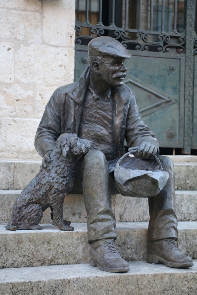 Sculpture E. Cibot "Lo Trauffaire"