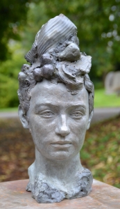 Portrait de Camille Claudel - Bronze d'Elisabeth Cibot