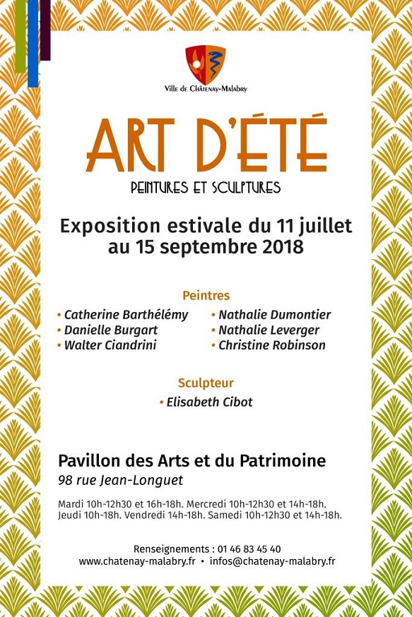 Sculptures, J5 juillet - 11 septembre à Chatenay-Malabry