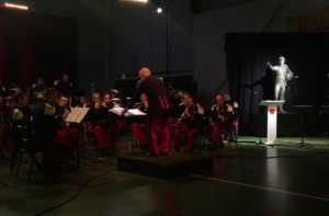 Inauguration par l'Ensemble instrumental des parachutistes de Toulouse