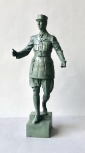 Le Général de Gaulle - Bronze H : 40 CM
