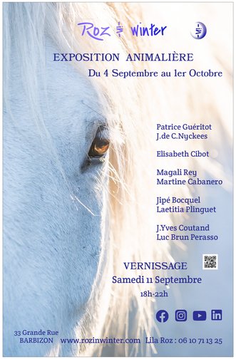 Exposition Peintures et sculptures, Barbizon, septembre 2021