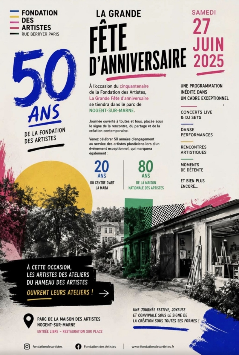 50 ans de la Fondation des artistes