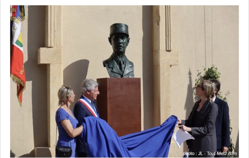 Inauguration le 18 juin 2026 du buste du Gal de Gaulle à Montigny-les-Metz