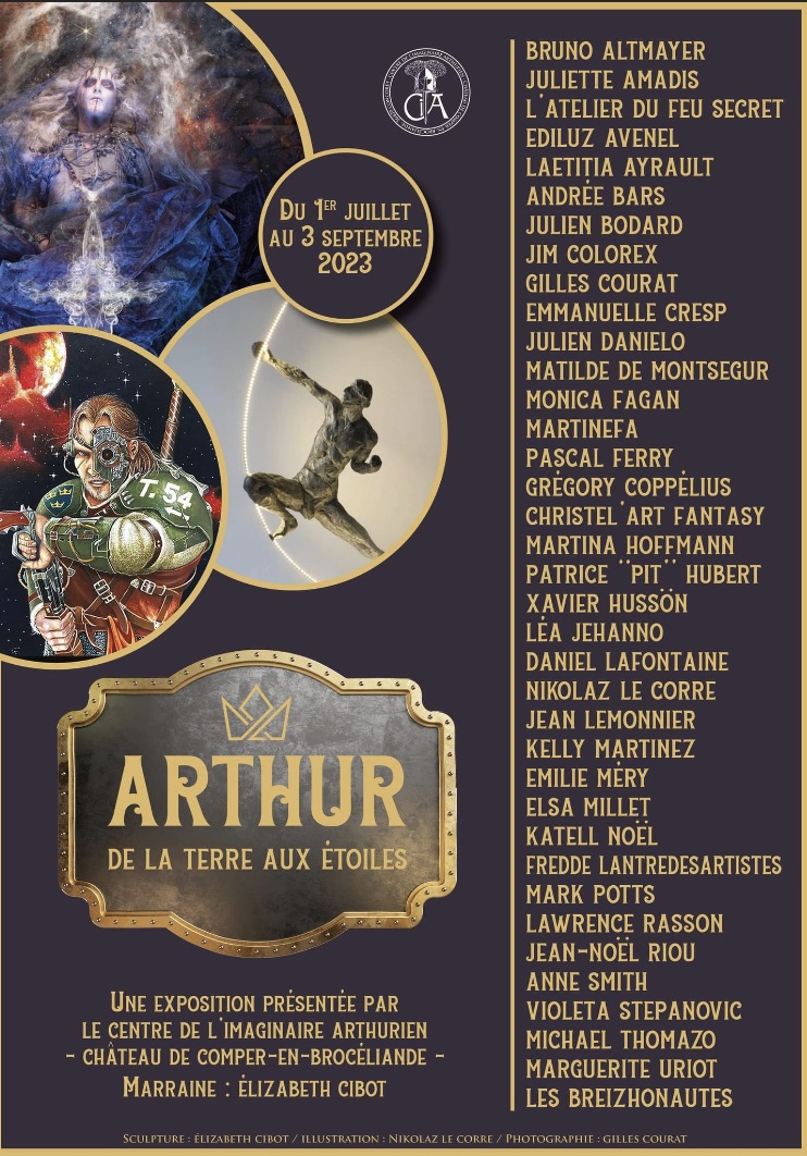 Arthur de la Terre aux étoiles - Exposition au centre de l'imaginaire arthurien - 2023